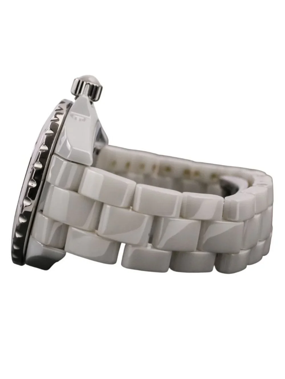 Chanel White Ceramic Quartz Watch Dial